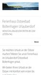 Mobile Screenshot of ferienhaus-boltenhagen.net